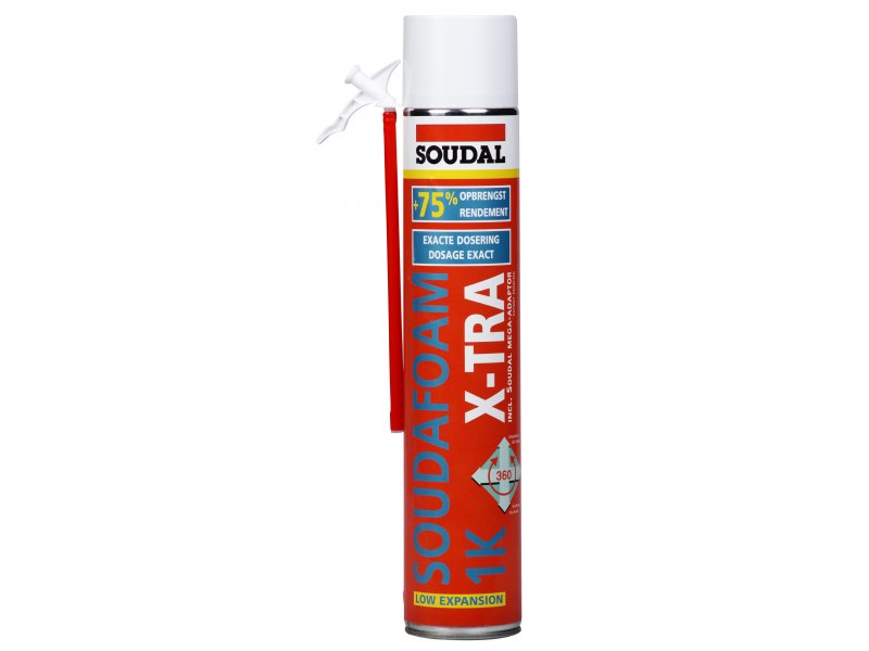 SDL-112625-1-XL.jpg SOUDAL SOUDAFOAM X-TRA PU MEGA KÖPÜK 750 ML - Görsel 1