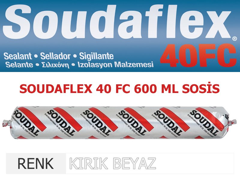 SDL-120624-1-XL.jpg SOUDAL SOUDAFLEX 40FC BEYAZ 600 ML - Görsel 1
