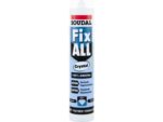 Soudal Fix All Crystal Çok Güçlü MS Polimer Yapıştırıcı 290 ml Kristal Şeffaf